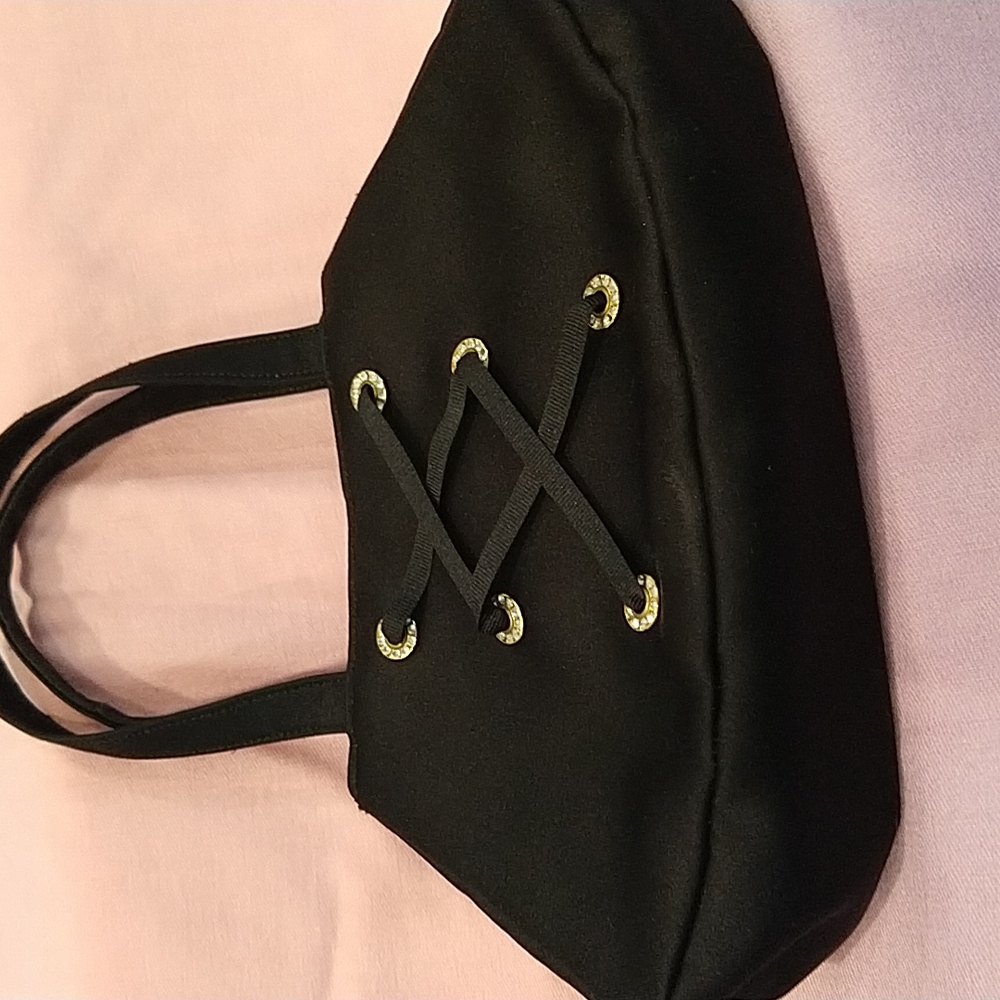 Vintage, like new - CAREY ADINA fabric handbag. May never have been used.